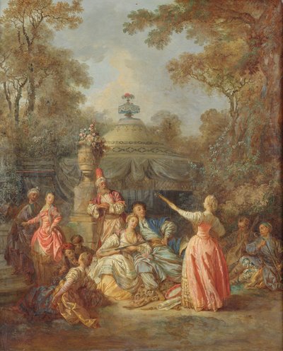 Russisches Konzert, 1770 von Jean Baptiste Leprince